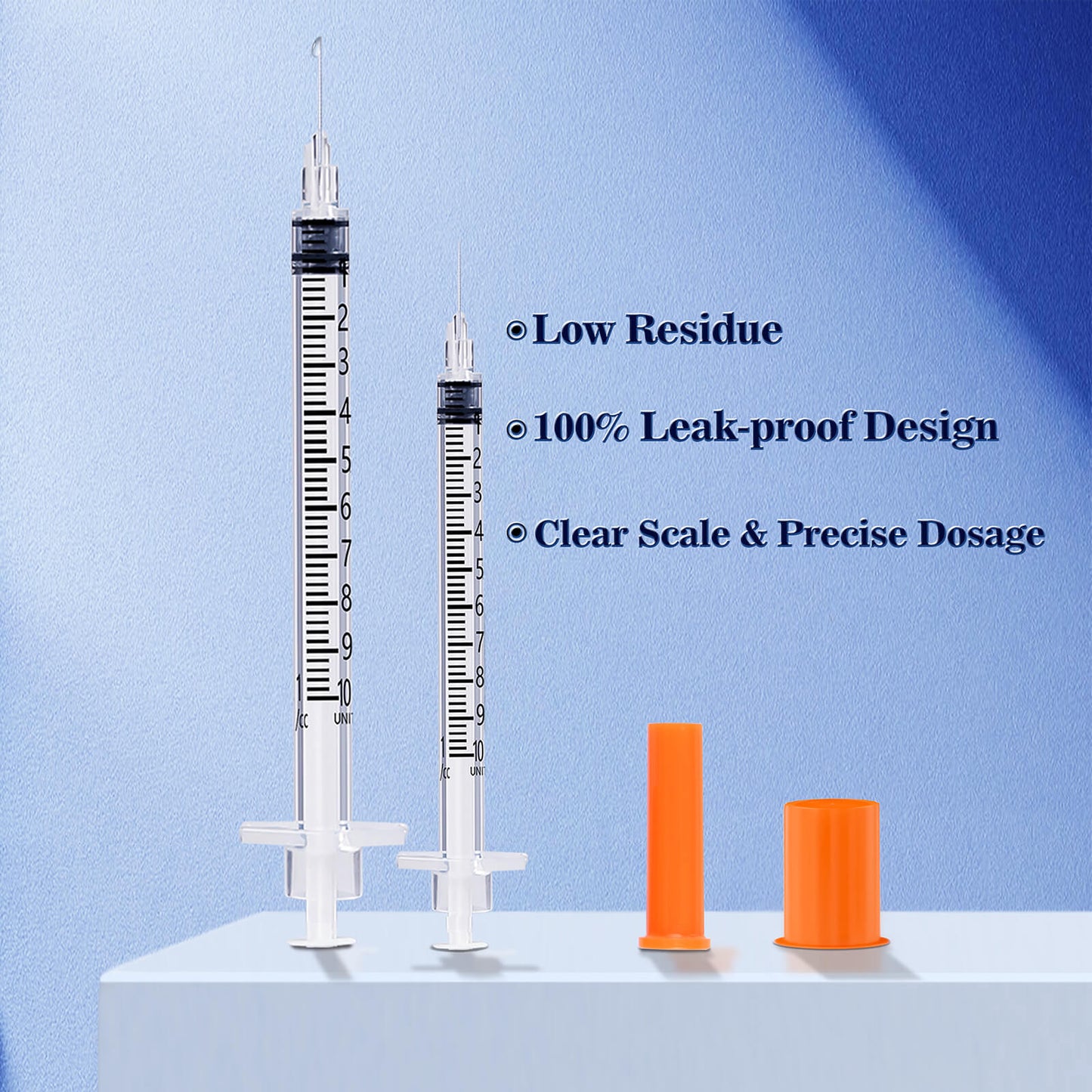 Insulin Syringes, 1ml-29G-5/16"