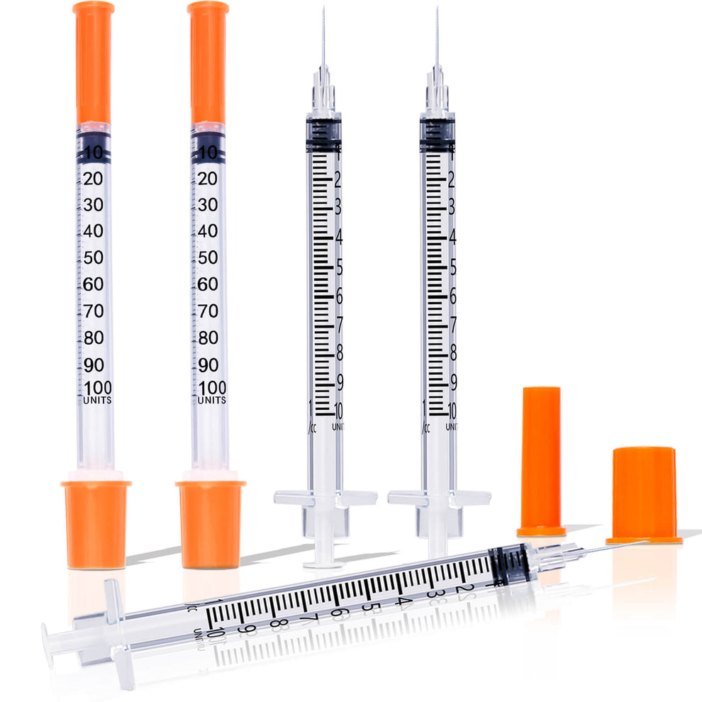 Insulin Syringes, 1ml-29G-5/16